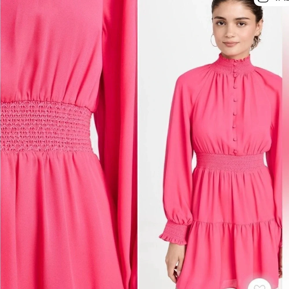 Alice + Olivia Pink Mini Dress - Picture 4 of 4